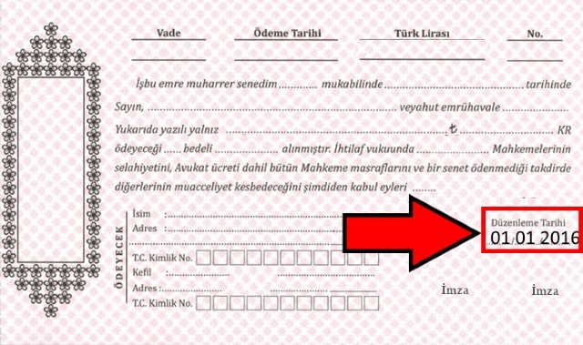 Senet Doldurma (Adım Adım Örnekle)